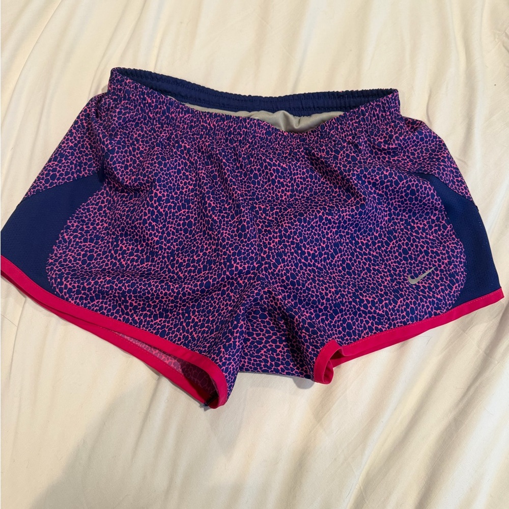 Nike Women’s Dri Fit Pink Blue Purple Athletic Running Shorts Size XS